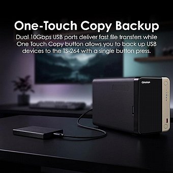 ��� ����� NAS ��� ������ QNAP TS-264-8G