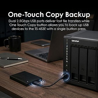 ��� ����� NAS ��� ������ QNAP TS-453E
