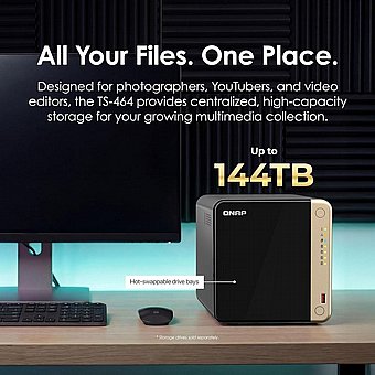 ��� ����� NAS ��� ������ QNAP TS-464