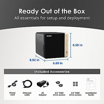 ��� ����� NAS ��� ������ QNAP TS-464