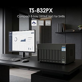 ��� ����� NAS ��� ������ QNAP TS-832PX-4G