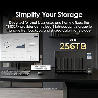 ��� ����� NAS ��� ������ QNAP TS-832PX-4G