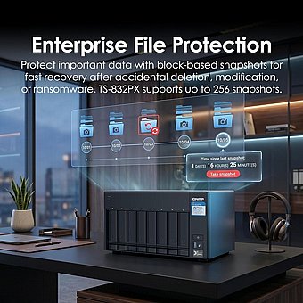 ��� ����� NAS ��� ������ QNAP TS-832PX-4G