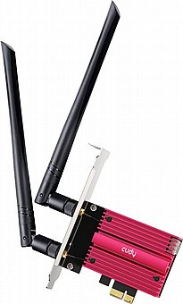 ����� ��� ������ Cudy WE9300 Tri-Band Wi-Fi Bluetooth 5.4 PCIe