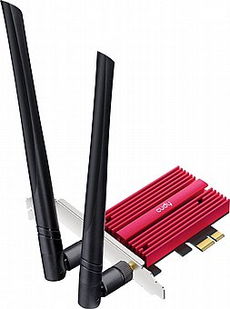 ����� ��� ������ Cudy WE9300 Tri-Band Wi-Fi Bluetooth 5.4 PCIe