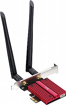 ����� ��� ������ Cudy WE9300 Tri-Band Wi-Fi Bluetooth 5.4 PCIe