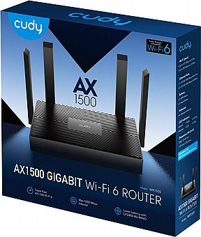 ����� Cudy AX1500 Gigabit WiFi 6 WR1500