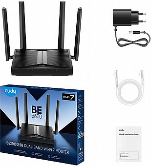 ����� Cudy BE3600 Gigabit Dual-Band Wi-Fi WR3600H